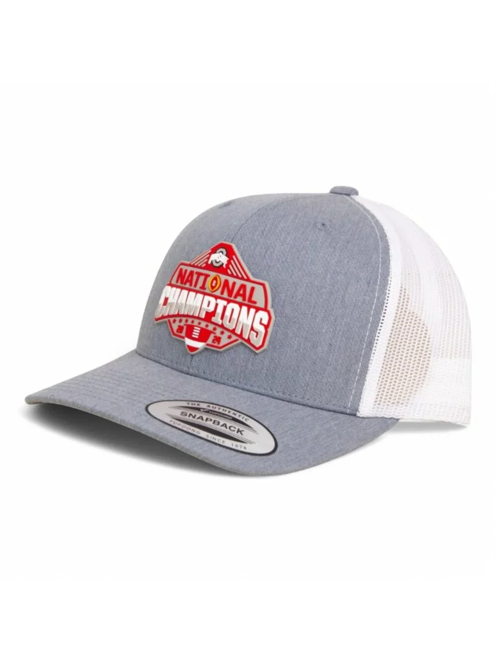 Ohio State Buckeyes 2024 CFP National Champions YP Classic Snapback Trucker Hat